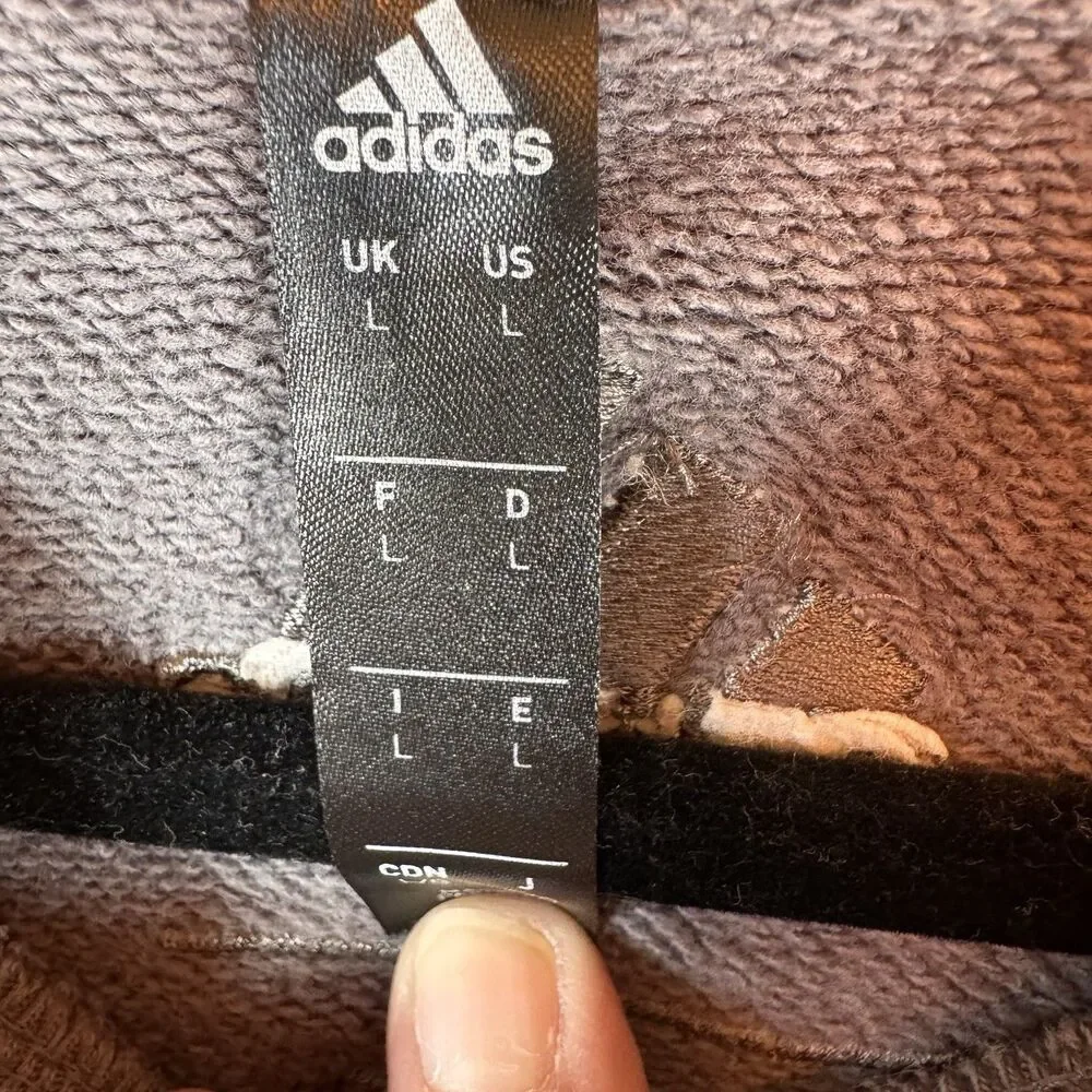 Adidas Peloton‎ Sweatshirt Mens Large Crewneck Pullover Gray Athleisure Gym
